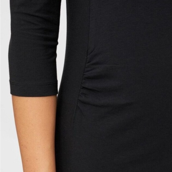 Isabel Maternity by Ingrid & Isabel Black Long Sleeve Dress - Picture 4 of 6